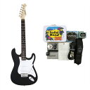 【27日までポイント8倍】【横山健 小物セット付】Legend エレキギター ストラトタイプ LST-Z BK + Ken Yokoyama Electric Guitar Starter Set