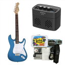 【21日から26日までポイント8倍!】【横山健 小物セット+アンプ付】Legend エレキギター LST-Z MBL + Ken Yokoyama Electric Guitar Starter Set + AROMA Amp AG-05BLK
