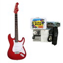 【27日までポイント8倍】【横山健 小物セット付】Legend エレキギター ストラトタイプ LST-Z CACA + Ken Yokoyama Electric Guitar Starter Set