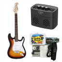 【27日までポイント8倍】【横山健 小物セット+アンプ付】Legend エレキギター LST-Z 3TS + Ken Yokoyama Electric Guitar Starter Set + AROMA Amp AG-05BLK