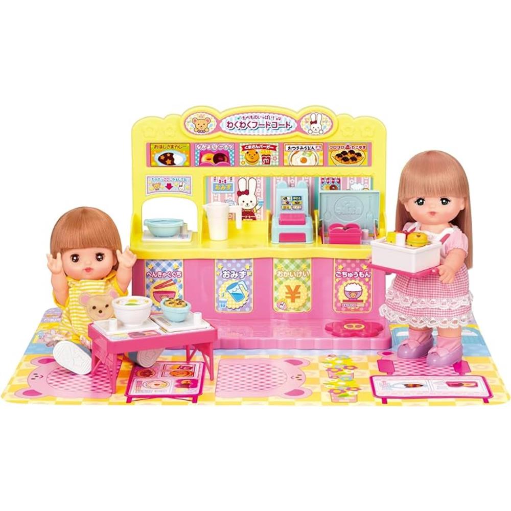 【スーパーセール限定価格】メルちゃん なかよしパーツ たべものいっぱい!わくわくフードコート パイロットコーポレーション