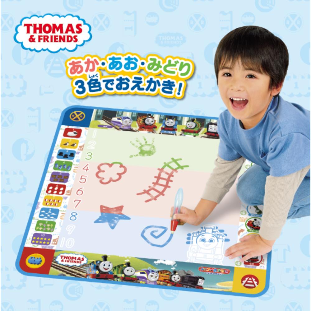 スイスイおえかき きかんしゃトーマス3カラーおえかき＆すうじ パイロットコーポレーション 2