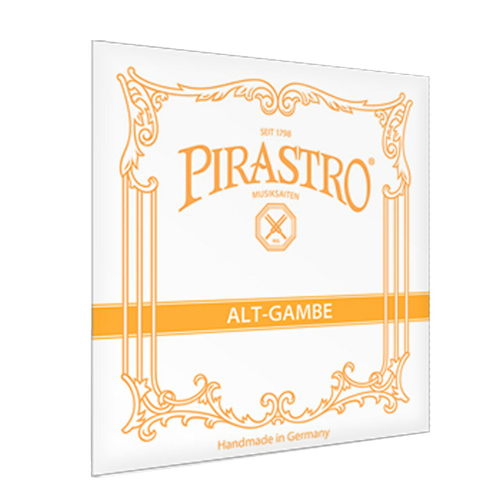 PIRASTRO アルト ガンバ ヴィオラ・ダ・ガンバ弦 D線 GUT ALTO-GAMBA 1552 D2