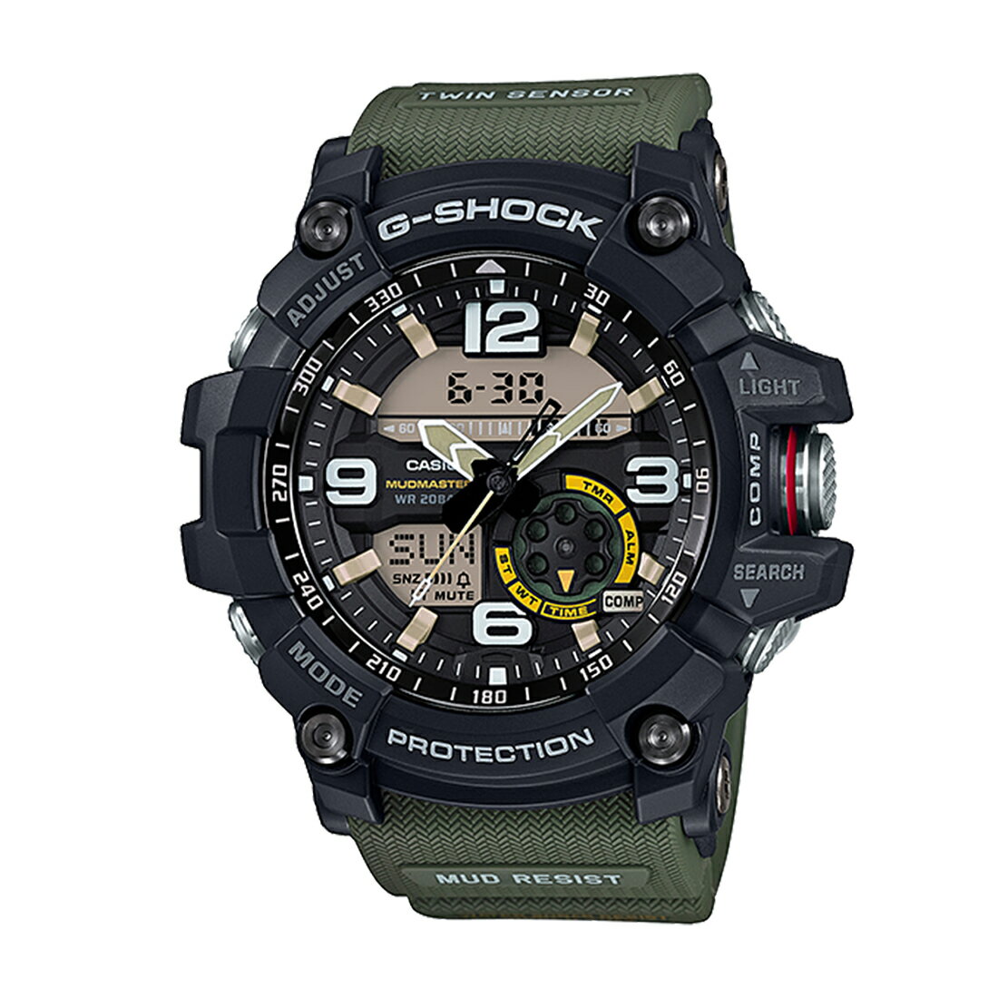 【エントリーで最大5,000ポイントバック 13〜15日限定】CASIO カシオ G-SHOCK Gショック MUDMASTER(マッドマスター)GG-1000-1A3JF 腕時計