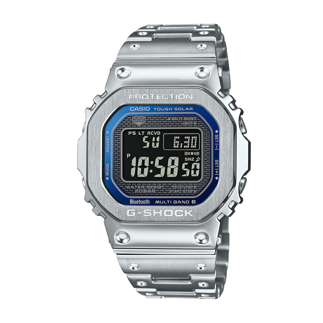 樂天商城 - CASIO カシオ G-SHOCK Gショック FULL METAL フルメタル GMW-B5000D-2JF