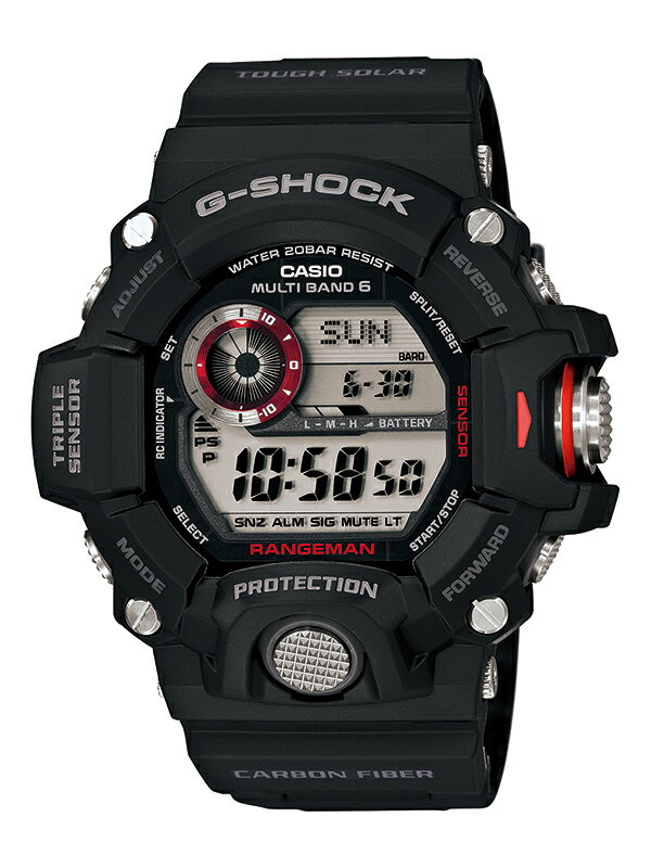 【最大300％ポイントバック 当選確率1/2 スーパーSALE限定】CASIO カシオ G-SHOCK Gショック RANGEMAN レンジマン GW-9400J-1JF
