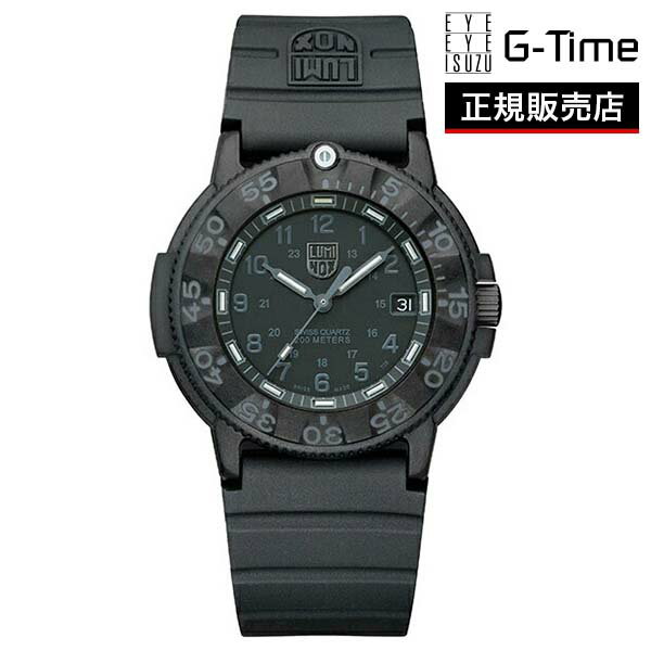 ルミノックス 腕時計（メンズ） LUMINOX ルミノックス ORIGINAL NAVY SEAL 3000 SERIES オリジナル ネイビーシールズ 3000シリーズ 日本限定 Ref.3001.BO (BLACK OUT)