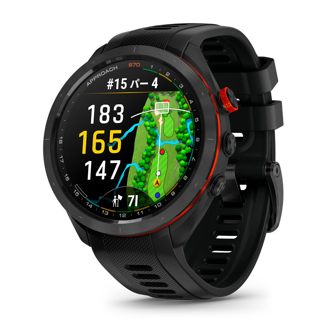 GARMIN ガーミン Approach S70 Black 010-02746-22 - Image 2