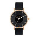 ymxeBv[gzKLASSE14iNX14j Volare Dark Rose 36mm VO16RG005W BLACK^BLACK