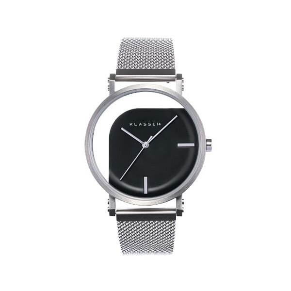 KLASSE14 腕時計 メンズ 【ノベルティプレゼント】KLASSE14 クラス14 IMPERFECT ANGLE Silver Black with Mesh Strap 40mm WIM20SR003M