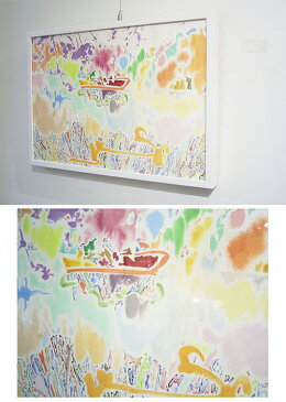 立川 陽介/Yosuke Tatsukawa：暮れにボート【水彩画】【アート】【インテリア】