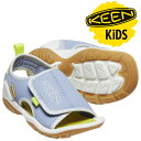 KEENならではの機能と耐久性に優れた製法を融合したコレクションKNOTCH。 KEEN ALL CONDITION SANDAL.楽しいことが大好きな子供の足を考えた屈曲性は、様々なシチュエーションでマルチに活躍。 脱ぎ履きが容易なシングルストラップの開放感あるオープントウサンダルモデル。 調整可能な大型の面ファスナーが快適な履き心地と確かなフィット、そして容易な脱ぎ履きを実現 動いても動いても快適な速乾性ライニング 横方向へのサポートが足首とヒール部の安定性を向上 ソールとアッパーを接着剤不使用で貼り合わせる、よりエコフレンドリーな製法を採用メーカー希望小売価格はメーカーカタログに基づいて掲載しています