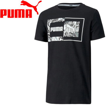 ○20SP PUMA(プーマ) ALPHA　グラフィック　Tシャツ 582925-51 ジュニア