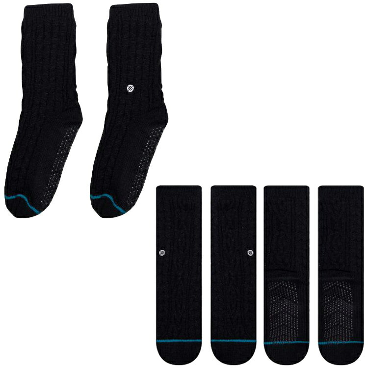 【メール便対応】 スタンス ROWAN SLIPPER A549D20ROWBLK ソックス 靴下 メンズ