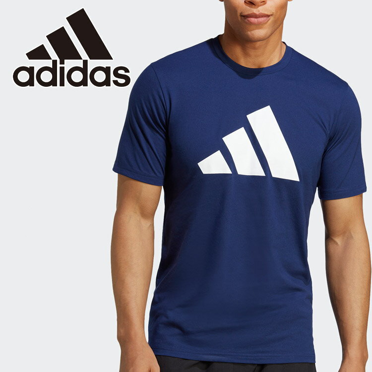 メール便対応 アディダス M TR-ES FR LOGO Tシャツ BXH37-IB8275 メンズ
