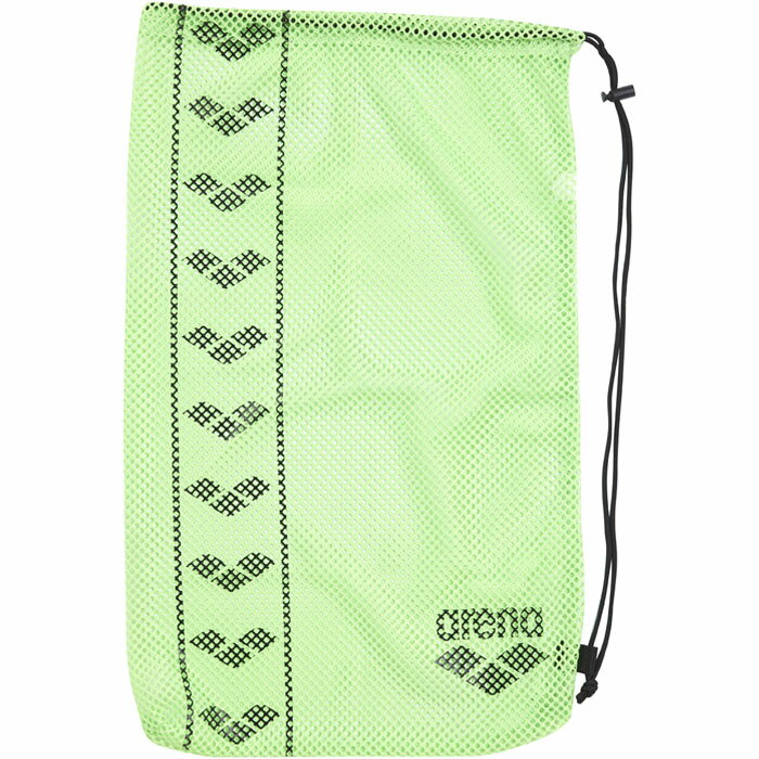 【最大1,500円OFFお買い物マラソンクーポン発行中！！有効期間:4/23(金)20:00~4/28(水)01:59迄】【メール便対応】アリーナ メッシュバッグ M AEANJA11-FGRN