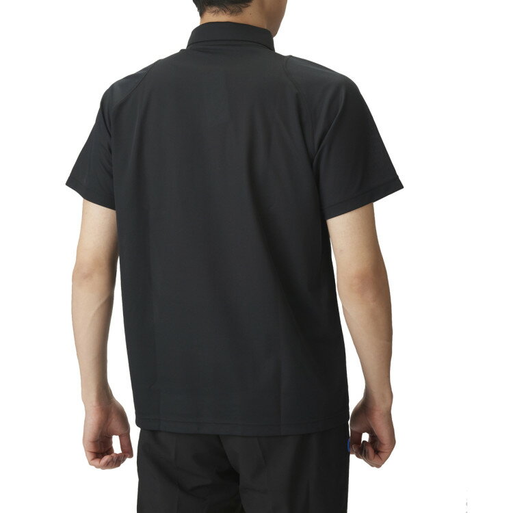 メール便対応 アリーナ 水泳(競泳) ポロシャツ ASS4LHS011-BLK