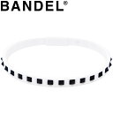 of uXbg Studs Line Bracelet White~Black