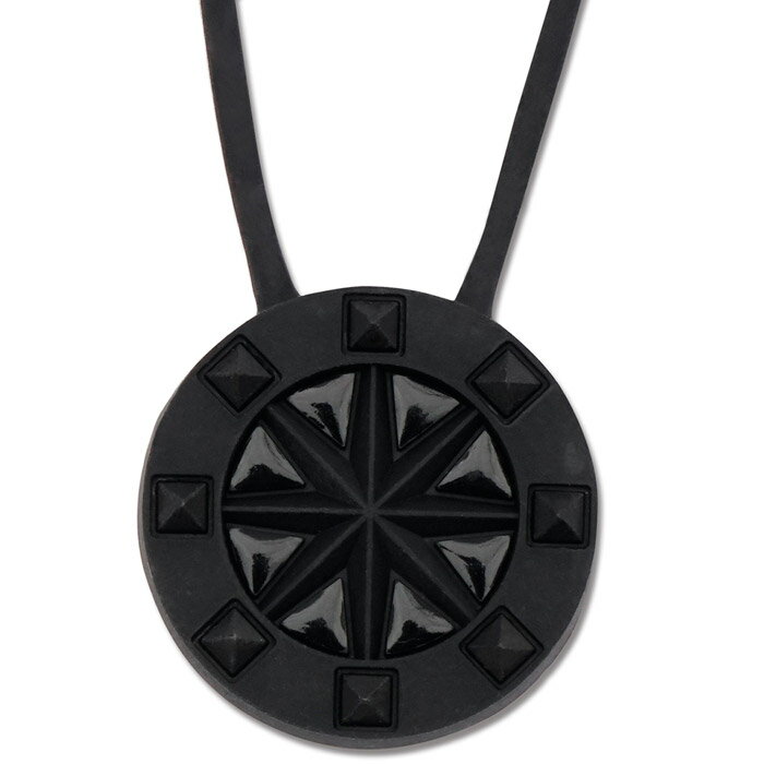 バンデル ネックレス Studs Necklace Black×Black