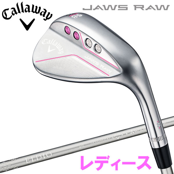 【お買い物マラソン連動最大3,510円OFFクーポン配布！(8/24 00:00〜8/27 23:59迄)】【あす楽対応】 キャロウェイ JAWS RAW ウェッジ レディース クロム 日本仕様のサムネイル