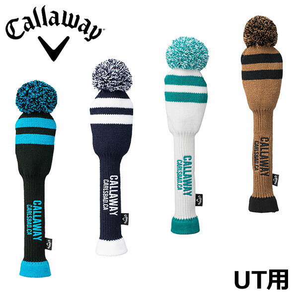 Callaway Knit UT Headcover 23 JM合わせやすいベーシックデザインのニットヘッドカバー。■カラー：ブラック(5523075)、ネイビー(5523076)、ホワイト(5523077)、ブラウン(5523078)■サイズ：※一部モデルには対応しません。※番手タグは3、4、5、6、7に対応します。■素材：アクリル■原産国：Made in China【メーカー取り寄せ商品】在庫の有無・納期は改めてご連絡させていただきます。取り寄せの為、ご購入いただけましても、欠品・完売の場合もございます。メーカー希望小売価格はメーカーカタログに基づいて掲載しています