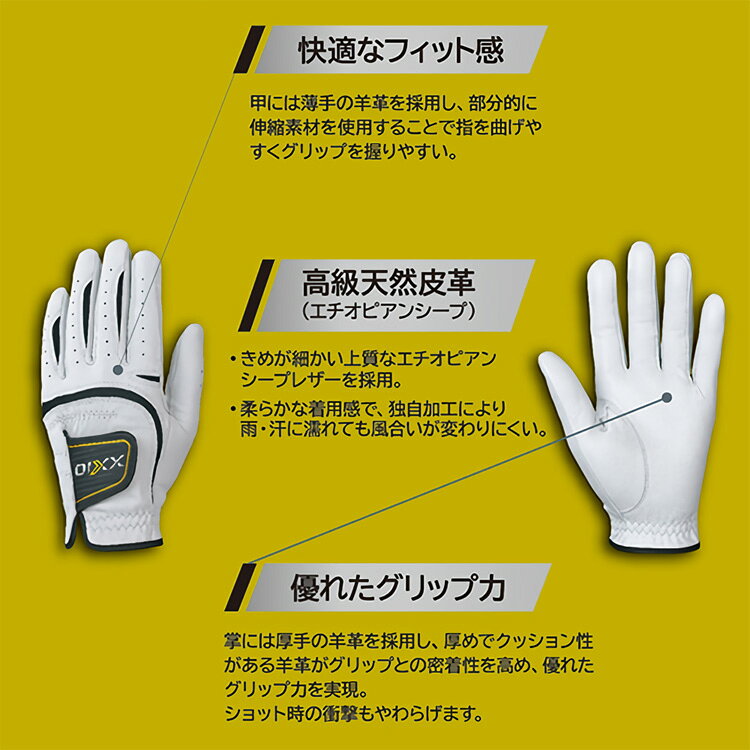 【メール便対応】ゼクシオ ゴルフ メンズ ゴル...の紹介画像2