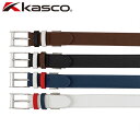 Kasco KBT-2339Aオーソドックスなシボデザインながらアクセントカラーのベルトループが目を惹く。■カラー：ネイビー、ホワイト、ブラック、ブラウン■素材：合成皮革■サイズ：フリー（115cm対応）、帯幅3.5cm■製造国：中国【メーカー取り寄せ商品】在庫の有無・納期は改めてご連絡させていただきます。取り寄せの為、ご購入いただけましても、欠品・完売の場合もございます。