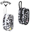 Callaway Style SPL Ball Pouch Womens SS 24 JMCallawayアパレルの柄と連動させたカジュアルなボールケース。2個収納可能。■カラー：ホワイト(5924226)、ブラック(5924227)■サイズ：W55mm × H105mm × D50mm■素材：ポリエステル■原産国：Made in Chinaメーカー希望小売価格はメーカーカタログに基づいて掲載しています