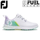 フットジョイ ゴルフ ウィメンズ エフジェイ フューエル フラッシュ レース レディース ゴルフシューズ スパイクレス シューレース