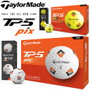 テーラーメイド ゴルフ New TP5 Pix ゴルフボール 1ダース (12p) 2024モデル
