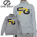 【7/20限定★全品ポイント10倍!! 要エントリー】【当店在庫】CPG GOLF チェーンロゴ ニットプルオーバー レディース ゴルフウェア 1308-23226
