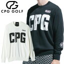 【あす楽対応】 CPG GOLF BIGロゴセーター メンズ ゴルフウェア 2308-23101