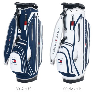 【ワンダフルデー当店全品ポイント10倍!!開催期間:5/1(土)00:00~23:59迄】【あす楽対応】トミーヒルフィガー ゴルフ キャディバッグ 9.0型 THMG1SC7