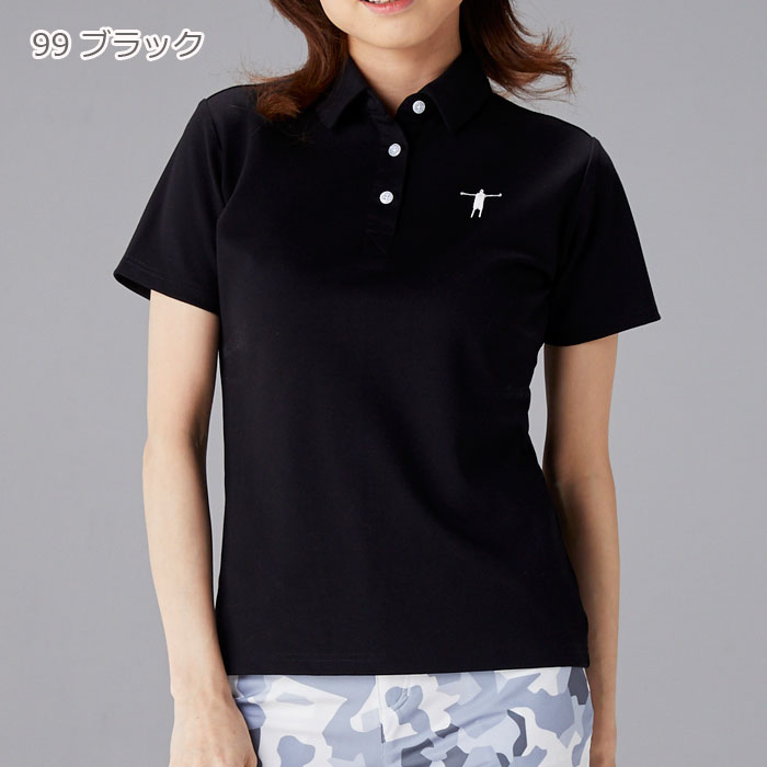 【あす楽対応】T-MAC 半袖ポロシャツ レディース 春夏 ゴルフウェア 42875-215