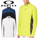 【あす楽対応】オークリー ゴルフ OAKLEY SLIGHTLY PAISLEY MOCK 長袖モックシャツ メンズ 2023秋冬 ゴルフウェア FOA405739