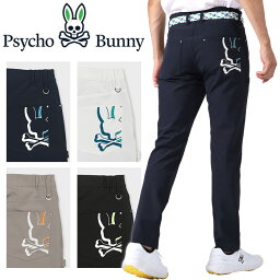 サイコバニー ゴルフウェア メンズ 【あす楽対応】サイコバニーゴルフ NEON BUNNY 2WAYストレッチ パンツ メンズ 2023秋冬 ゴルフウェア GF216