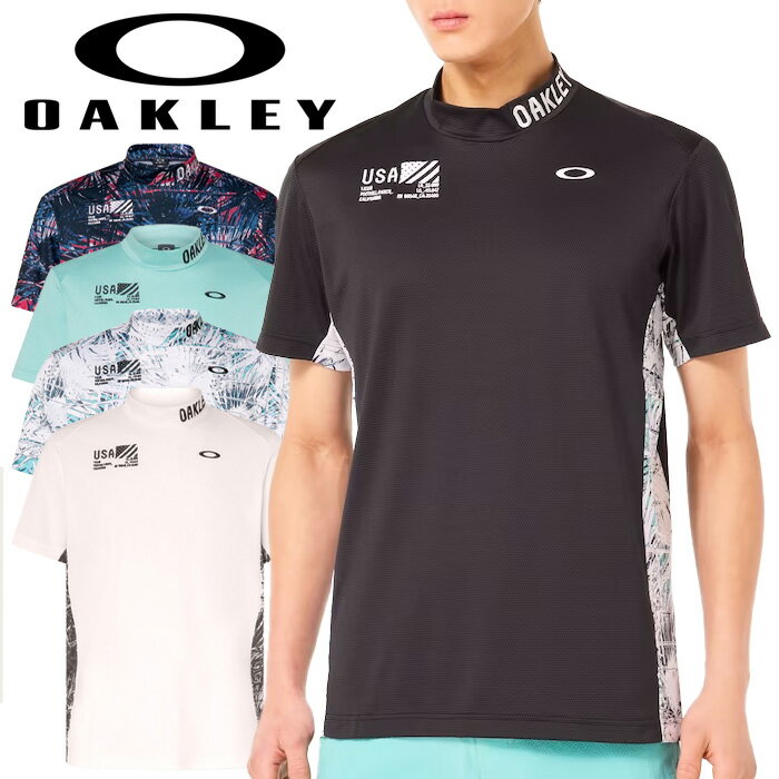 オークリー ゴルフ OAKLEY RELIABLE MOCK SHIRT 3.0 半袖モックシャツ メンズ 2024春夏 ゴルフウェア FOA406438