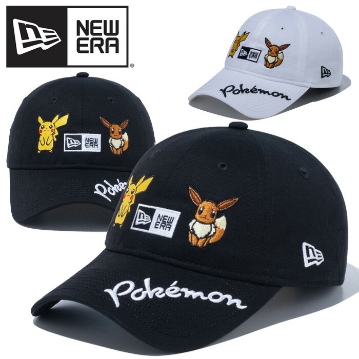 【あす楽対応】ニューエラ ゴルフ キャップ 9TWENTY ロングバイザー Pokemon ポケモン ピカチュウ イーブイ 2024春夏のサムネイル