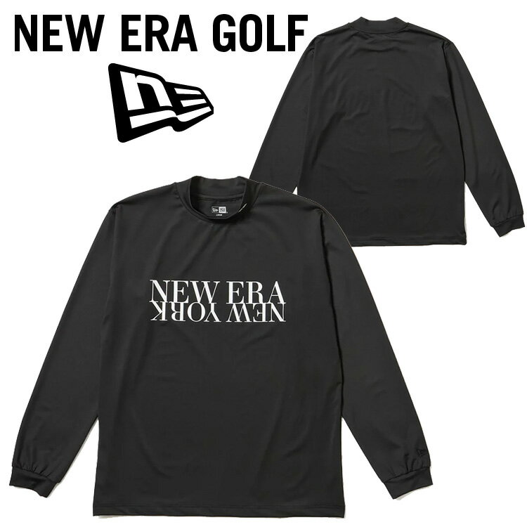 【当店在庫】ニューエラ ゴルフ ミッドネック ニットジャージー Tシャツ メンズ 2025秋冬 14669862