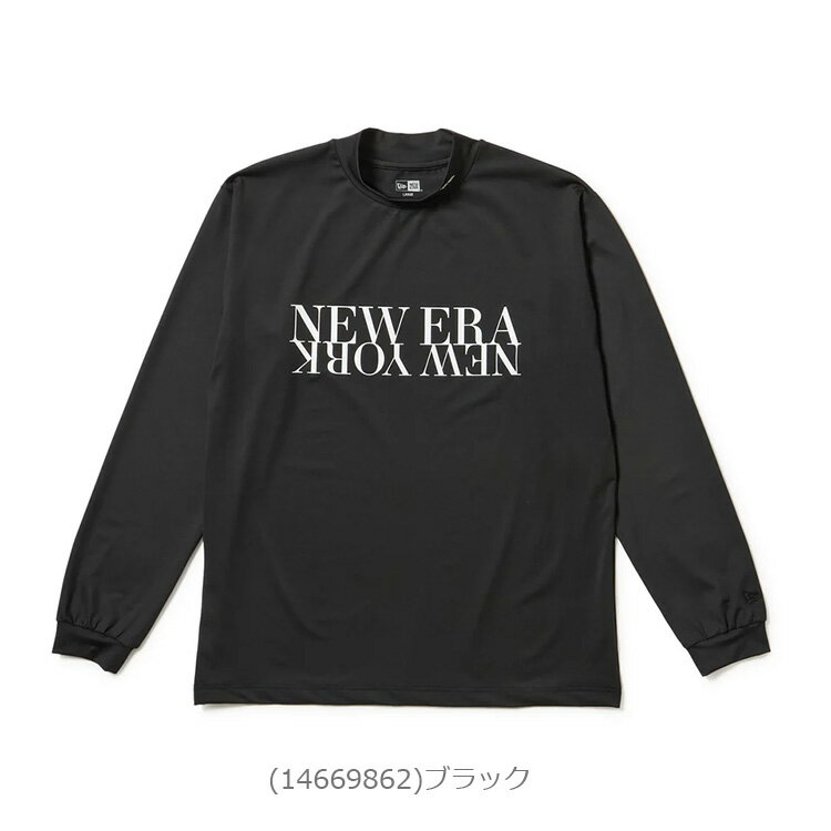 【当店在庫】ニューエラ ゴルフ ミッドネック ニットジャージー Tシャツ メンズ 2025秋冬 14669862