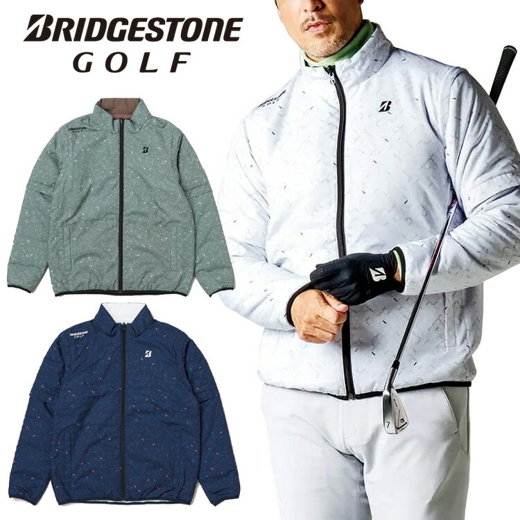 【当店在庫】ブリヂストンゴルフ 6WAYブルゾン メンズ 2025秋冬 ゴルフウェア 6GF02D
