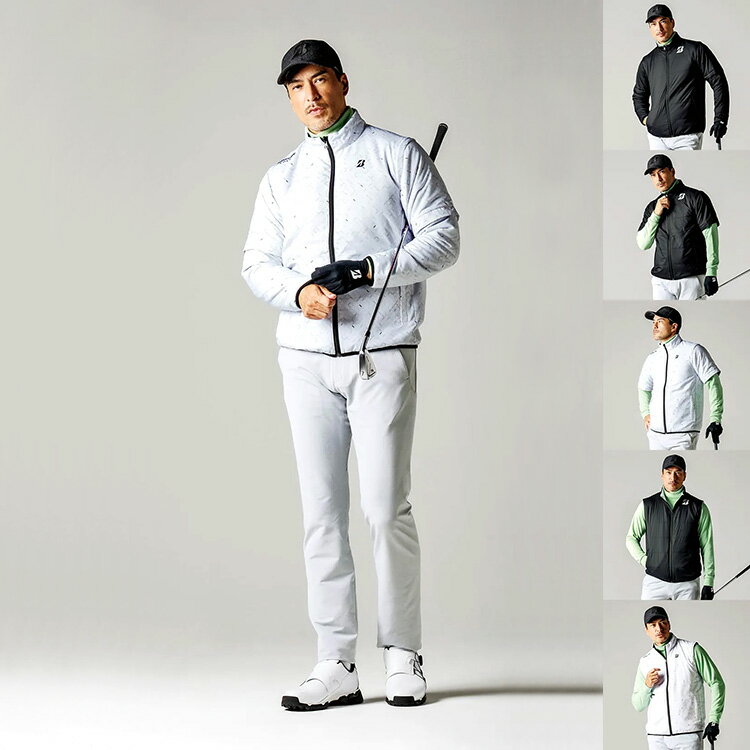 【当店在庫】ブリヂストンゴルフ 6WAYブルゾン メンズ 2025秋冬 ゴルフウェア 6GF02D