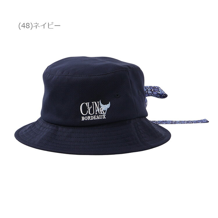 【当店在庫】クランク ゴルフ 接触冷感リボンハット レディース CL5TWB04