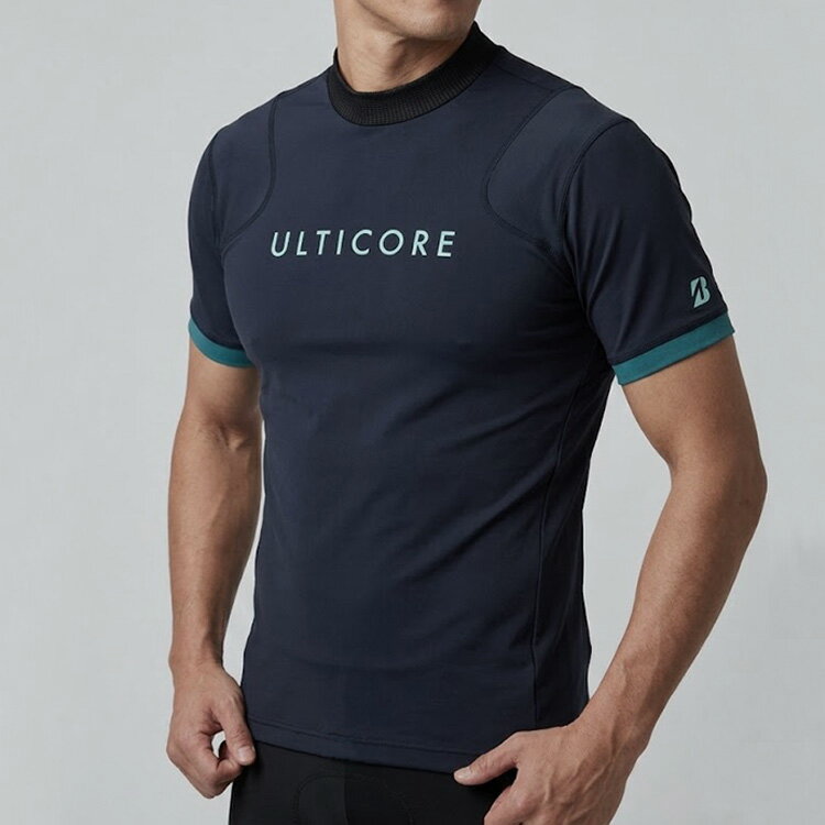 【当店在庫】ブリヂストンゴルフ 4Dimotion Fit ULTICORE 半袖モックネックシャツ ...