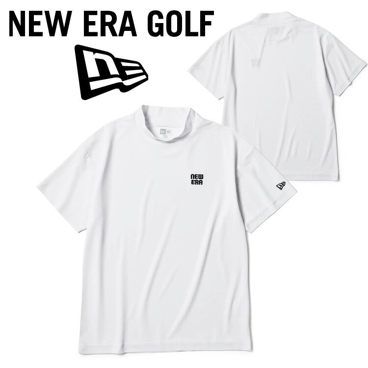 Rakuten - 【当店在庫】ニューエラ ゴルフ Logo Embroidery ミッドネック Tシャツ レディース 2026春夏 ゴルフウェア 14859869