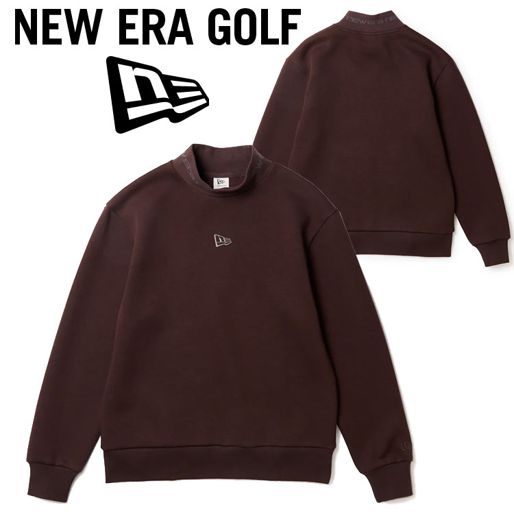 【当店在庫】ニューエラ ゴルフ テック スウェット モックネック Jacquard Logo レ...