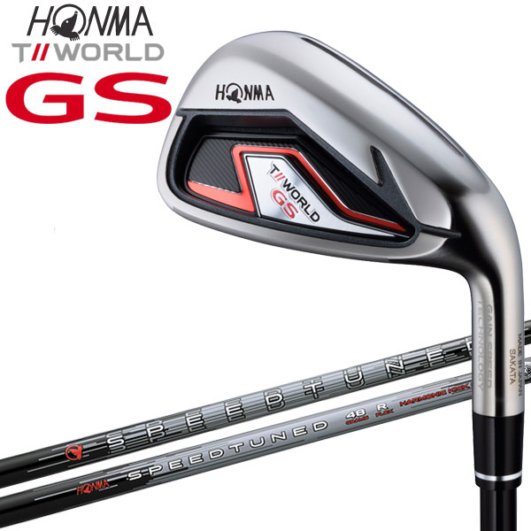 【あす楽対応】 ホンマ ゴルフ T//WORLD GS アイアン 5本セット SPEEDTUNED 48 カーボン