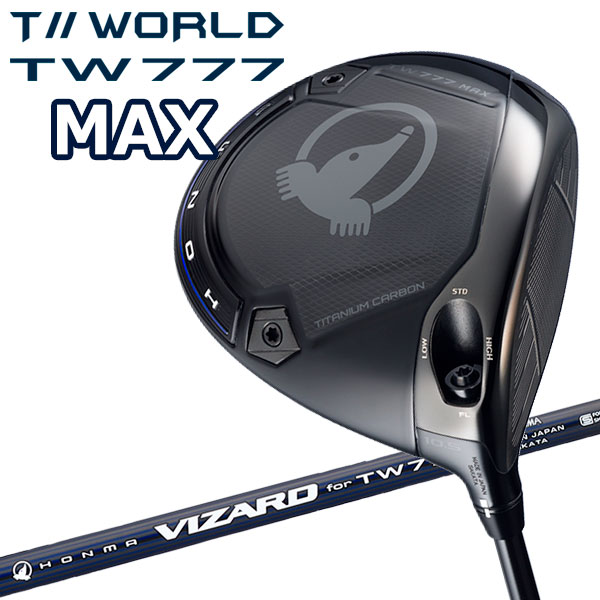 【初回入荷 12月3日出荷分】 ホンマ ゴルフ T//WORLD TW777 MAX DRIVER ツアーワールド ドライバー 日本仕様 2026モデル