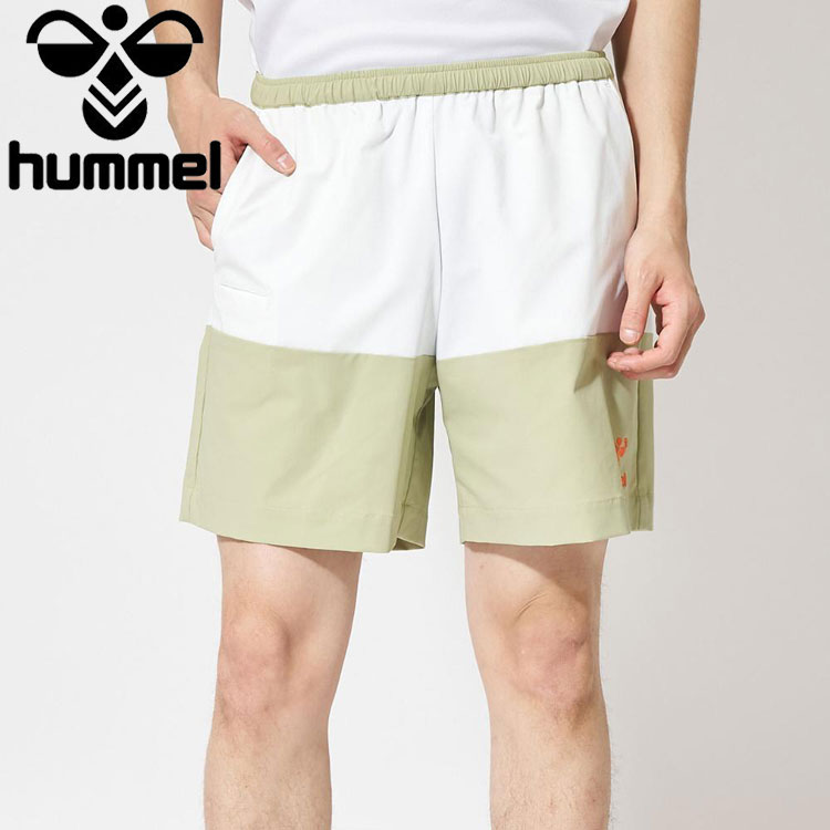 メール便対応 ヒュンメル hummel PLAY クロスハーフパンツ HAW2160HP-10581 メンズ レディース