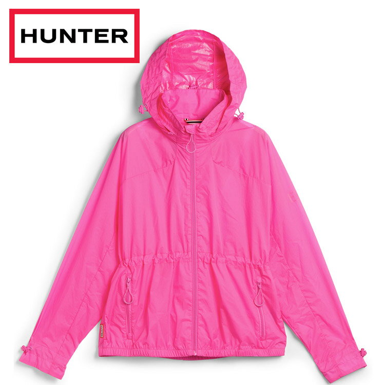 ハンター レディース トラベル パッカブル ジャケット - ハイライターピンク WRO1710SAA-HIKのサムネイル